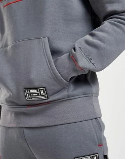 Hoodrich Blend Hættetrøje Herre Grå -Herretoj Salg jd 594081 c