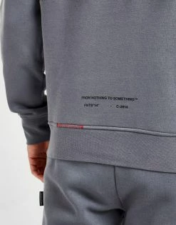 Hoodrich Blend Hættetrøje Herre Grå -Herretoj Salg jd 594081 e