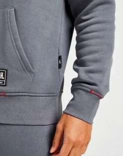 Hoodrich Blend Hættetrøje Herre Grå -Herretoj Salg jd 594081 f