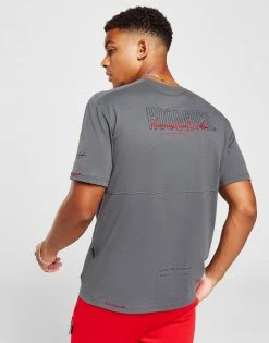 Hoodrich Blend T-Shirt Herre Grå -Herretoj Salg jd 594083 c