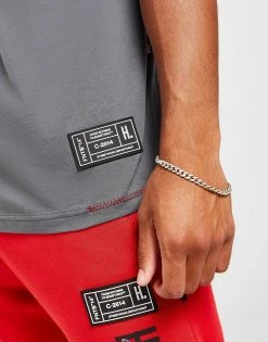 Hoodrich Blend T-Shirt Herre Grå -Herretoj Salg jd 594083 e