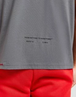 Hoodrich Blend T-Shirt Herre Grå -Herretoj Salg jd 594083 f