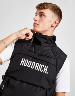 Hoodrich Astro V3 Vest Jacket Sort -Herretoj Salg jd 594087 d