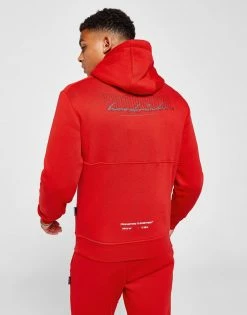 Hoodrich Blend Hættetrøje Herre Rød -Herretoj Salg jd 594095 c