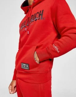 Hoodrich Blend Hættetrøje Herre Rød -Herretoj Salg jd 594095 e