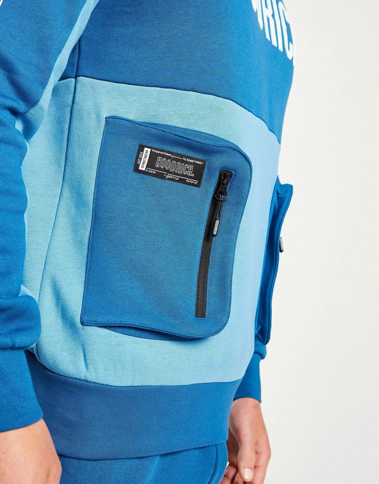 Hoodrich Hættetrøje Herre Blå 7 Hoodrich Hættetrøje Herre Blå - Billede 5