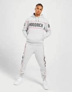 Hoodrich Repeat Tracksuit Grå
