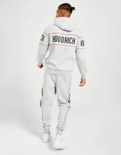 Hoodrich Repeat Tracksuit Grå -Herretoj Salg jd 594119 g