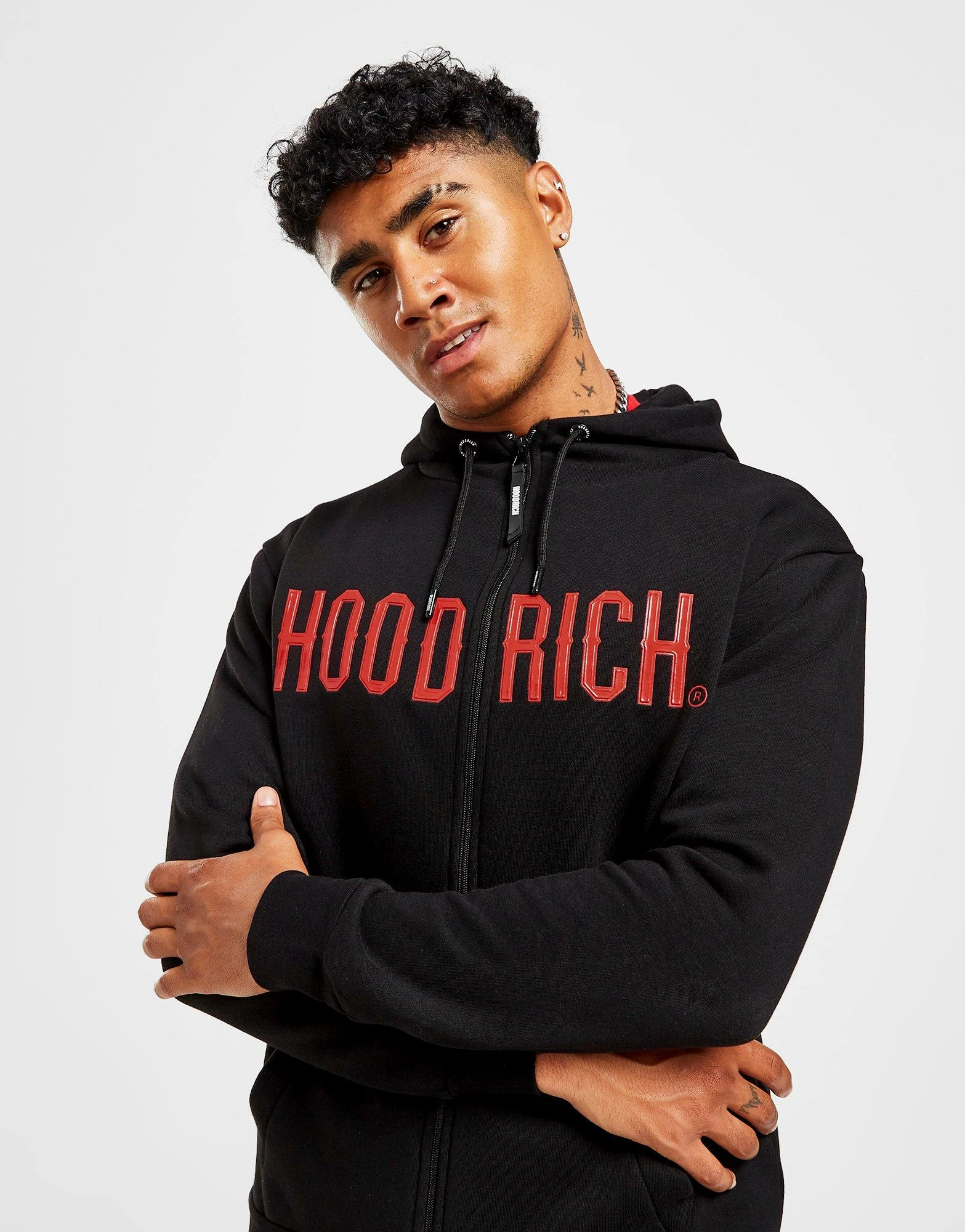 Hoodrich Link Full Zip Tracksuit Sort 4 Hoodrich Link Full Zip Tracksuit Sort - Billede 2