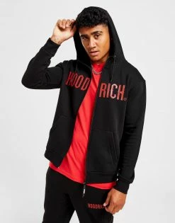 Hoodrich Link Full Zip Tracksuit Sort 14 Hoodrich Link Full Zip Tracksuit Sort -Herretoj Salg jd 594121 d
