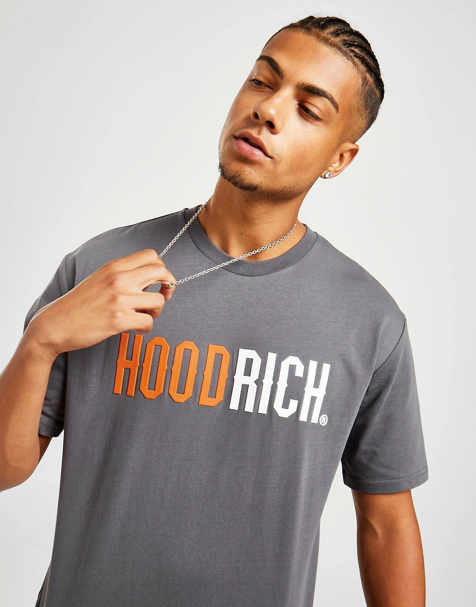 Hoodrich T-shirt Herre Grå 3 Hoodrich T-shirt Herre Grå
