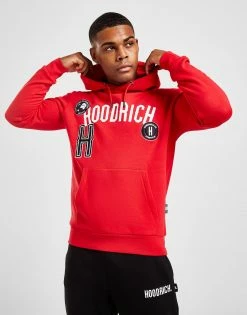 Hoodrich Hd Oh Wrdmrk Pcfc Blk/wht/red$# Rød -Herretoj Salg jd 594142 c