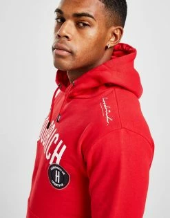 Hoodrich Hd Oh Wrdmrk Pcfc Blk/wht/red$# Rød -Herretoj Salg jd 594142 e