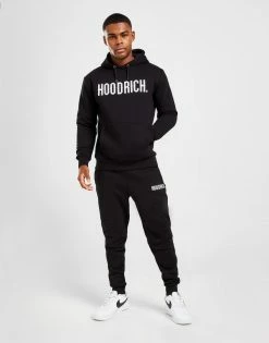 Hoodrich Core Overhead Hættetrøje Herre Sort -Herretoj Salg jd 594156 d