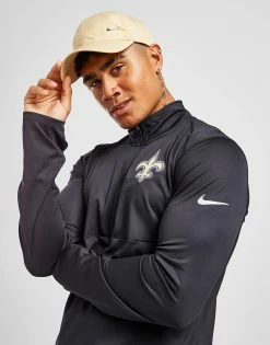 Nike NFL New Orleans Saints Logo 1/2 Zip Top Sort