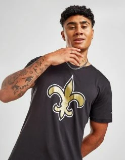 Official Team NFL New Orleans Saints Crest T-Shirt Sort