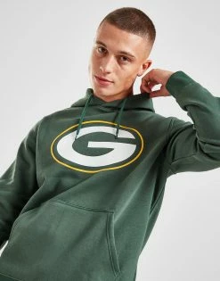 Official Team NFL Green Bay Packers Crest Hoodie Grøn