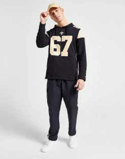 Official Team NFL New Orleans Saints Franchise Hoodie Sort -Herretoj Salg jd 594575 e