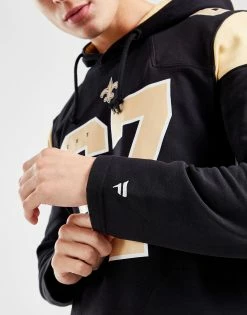 Official Team NFL New Orleans Saints Franchise Hoodie Sort -Herretoj Salg jd 594575 f