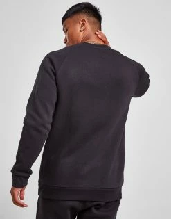 Adidas Originals Trefoil Essential Fleece Crew Sweatshirt Sort -Herretoj Salg jd 594937 c