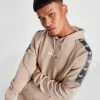 Adidas Originals Tape Fleece Hoodie Brun