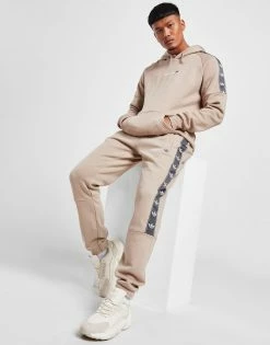 Adidas Originals Tape Fleece Hoodie Brun -Herretoj Salg jd 594940 e