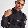 Adidas Originals Tape Lightweight Jacket Sort -Herretoj Salg jd 594950 a