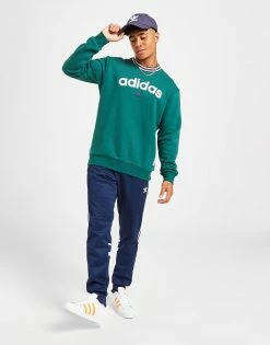 Adidas Originals Collegiate Crew Sweatshirt Herre Grøn -Herretoj Salg jd 594989 e