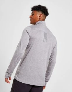 Adidas Tech 1/4 Zip Top Herre Grå -Herretoj Salg jd 595201 c