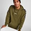 Adidas Originals Tape Fleece Hoodie Grøn -Herretoj Salg jd 595256 a