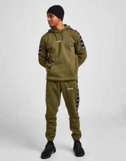 Adidas Originals Tape Fleece Hoodie Grøn -Herretoj Salg jd 595256 d