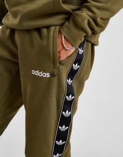 Adidas Originals Tape Fleece Træningsbukser Herre Grøn -Herretoj Salg jd 595389 d