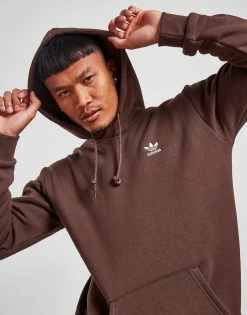 Adidas Originals Trefoil Essential Hættetrøje Herre Brun
