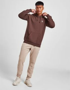Adidas Originals Trefoil Essential Hættetrøje Herre Brun -Herretoj Salg jd 595400 d