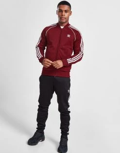 Adidas Originals SST Track Top Herre Rød -Herretoj Salg jd 595489 e