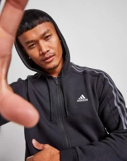 Adidas Energize Full Zip Hættetrøje Herre Sort