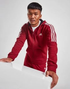 Adidas Energize Full Zip Hættetrøje Herre Rød
