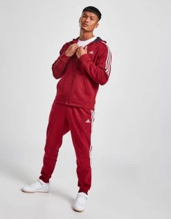 Adidas Energize Full Zip Hættetrøje Herre Rød -Herretoj Salg jd 595649 e