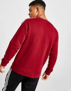 Adidas Energize Crew Sweatshirt Herre Rød -Herretoj Salg jd 595653 c