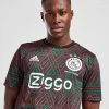 Adidas Ajax X Daily Paper Pre Match Shirt Sort -Herretoj Salg jd 595680 a