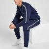 Lacoste Tape Joggers Blå