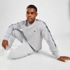 Lacoste Tape Crew Sweatshirt Grå