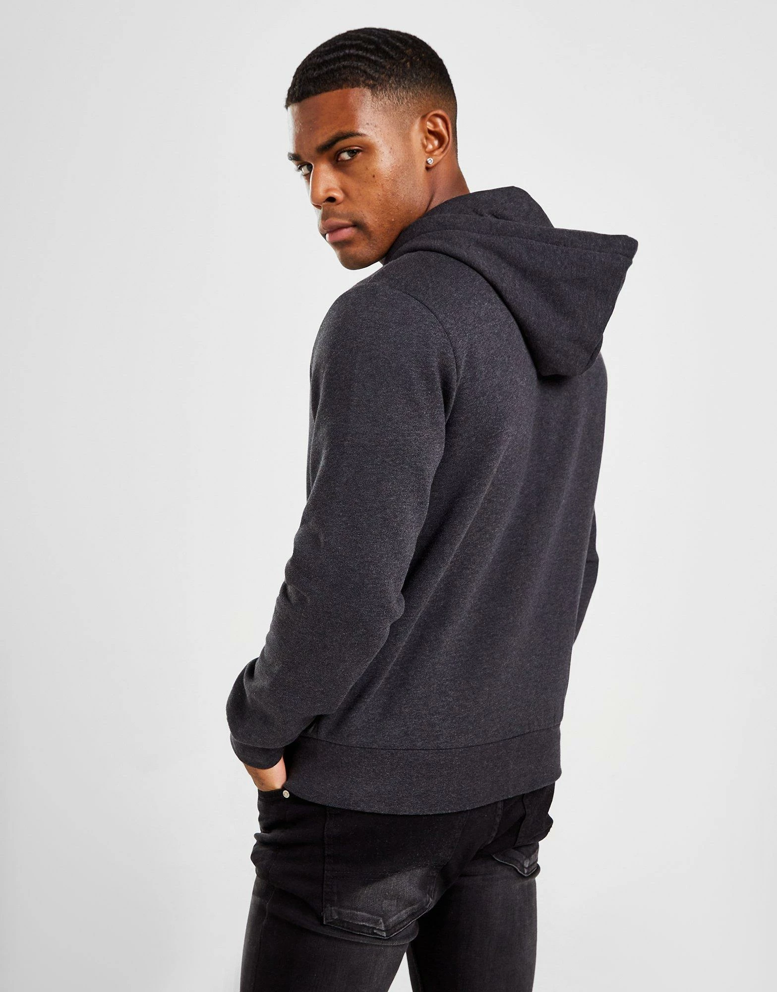 Lacoste Core Full Zip Hoodie Sort 5 Lacoste Core Full Zip Hoodie Sort - Billede 3