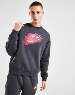 Nike Standard Issue Crew Sweatshirt Grå -Herretoj Salg jd 596240 b