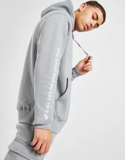 Nike Standard Issue Hoodie Grå -Herretoj Salg jd 596241 d