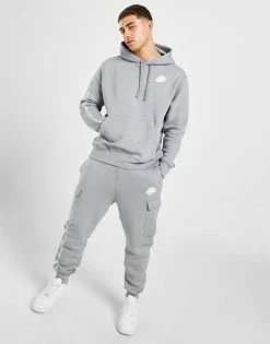 Nike Standard Issue Hoodie Grå -Herretoj Salg jd 596241 e