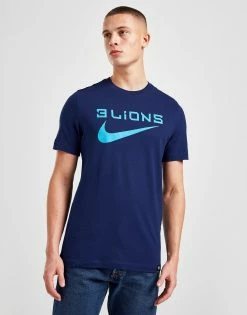Nike England Swoosh T-Shirt Blå -Herretoj Salg jd 596772 c