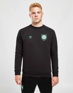 Adidas Originals Celtic FC Originals Crew Sweatshirt Sort