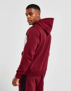 Nike Hybrid Hoodie Rød -Herretoj Salg jd 597079 c