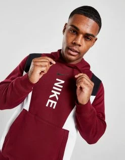 Nike Hybrid Hoodie Rød -Herretoj Salg jd 597079 d